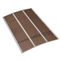 Awnings for Door Entrance, 39 x 59 in, Exterior Front Door Window Awnings with Drainage & Metal Bracket, Rain Snow Sun Protectio