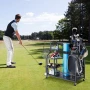 Golf Storage Garage Organizer, 2 Golf Bag Stand