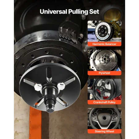 Harmonic Balancer Puller Removal & Install Tool Kit