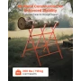 Saw Horses, 2 Pack Folding Work Horses