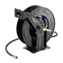 Pressure Washer Hose Reel, 15.2 m x 9.5 mm Retractable Power Heavy-Duty Steel Washer Hose Reel, 4000PSI Max, Auto-Rewinding, Fle