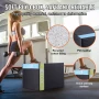 3 in 1 Plyometric Jump Box, 20/18/16 Inch Cotton Plyo Box, Platform & Jumping Agility Box, Anti-Slip Fitness Exercise Step Up Bo