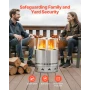 Fire Pit Heat Deflector for Solo Stove Yukon