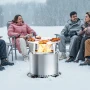 Fire Pit Heat Deflector for Solo Stove Yukon
