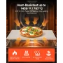 Pizza Stone Extra Large Baking-Stone with PP Scraper