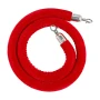 2 Pcs Red Velvet Stanchion Ropes, 1.5 m Crowd Control Stanchion