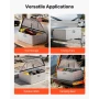 Trailer Tongue Box, 990 x 419 x 305 mm Aluminum Trailer Tongue