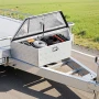 Trailer Tongue Box, 990 x 419 x 305 mm Aluminum Trailer Tongue