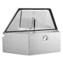 Trailer Tongue Box, 990 x 419 x 305 mm Aluminum Trailer Tongue