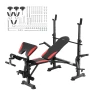 Weight Bench, Multi-Functional Adjustable Weight Bench Press