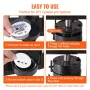 Button Maker Machine, 1/1.25/2.28 inch(25/32/58mm) 3-in-1 Pin Maker, Installation-Free Badge Punch Press Kit, Button Making Supp