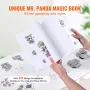 Button Maker Machine, 1/1.25/2.28 inch(25/32/58mm) 3-in-1 Pin Maker, Installation-Free Badge Punch Press Kit, Button Making Supp