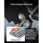 Rebar Cutter Blades Replacement for Electric Rebar Cutting Saw, 36 Teeth High-Hardness Heat-Treated Steel Cermet Tipped Blade , 