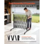 Expandable Barricade, 3.37m Expandable Safety Barrier, Flexible