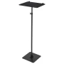 Projector Stand, Projector Floor Stand with Adjustable Height 770 to 1610mm, 360° Horizontal Rotation Projectors Cart for Meetin