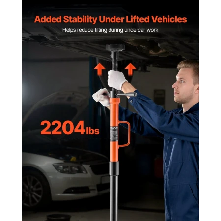 Underhoist Support Stand, 1 Ton Capacity Under Hoist Jack Stand