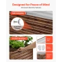 Galvanized Raised Garden Bed, 240 x 120 x 62 cm, Rectangular