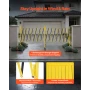 Double Expandable Barricades, 7.66m Industrial Safety Barriers