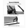 Kayak Seat, 1 Pack 34 mm Raised Height, Universal Foldable Canoe Seat with Adjustable Back Support, Adjustable Straps, and Alumi