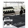Puzzle Exercise Mat, 24 PCS Fitness Equipment Mats, 610 x 610 x
