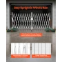 Double Expandable Barricades, 5.48m Expandable Safety Barrier