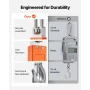 Digital Crane Scale, 1100 lbs/500 kg Max Capacity, Heavy Duty