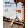 Digital Crane Scale, 1100 lbs/500 kg Max Capacity, Heavy Duty