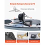 Kayak Seat, 2 Pack 12 mm Thick, Universal Paddle Board Seat