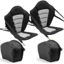Kayak Seat, 2 Pack 12 mm Thick, Universal Paddle Board Seat