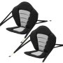 Kayak Seat, 2 Pack 12 mm Thick, Universal Paddle Board Seat