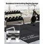 Puzzle Exercise Mat, 6 PCS Fitness Equipment Mats, 610 x 610 x