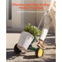 Garden Pot Mover, Heavy Duty Plant Dolly Cart with Adjustable Grabbing Arm, Max 65 kg Weight Capacity, Potted Plant Mover Dolly 