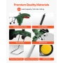 Garden Pot Mover, Heavy Duty Plant Dolly Cart with Adjustable Grabbing Arm, Max 65 kg Weight Capacity, Potted Plant Mover Dolly 