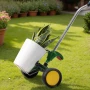 Garden Pot Mover, Heavy Duty Plant Dolly Cart with Adjustable Grabbing Arm, Max 65 kg Weight Capacity, Potted Plant Mover Dolly 