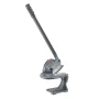 Sheet Metal Shear, Manual Plate Shear, Throatless Benchtop Sheet Cutter for Multiple Purpose, with Solid Steel Frame, Mounting T