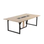 Konferencebord, 2400 mm kontormødebord til 10 personer, moderne