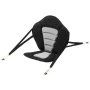 Kayak Seat, 1 Pack 12 mm Thick, Universal Paddle Board Seat with Back Support, Sit-on-Top Soft Padded Cushion with Storage Bag &