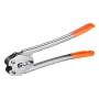 Banding Strapping Kit, Heavy Duty Banding Sealer Tool with 975 m Length PP Band, 1000 Metal Seals, 50 Corner Protectors, Plastic
