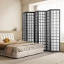 Room Divider, 6 Panel Japanese Room Divider, Folding Privacy Screen Indoor, Portable Partition Dividers and Decoration Screens, 