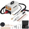 Stud Welder Dent Repair Kit, 3 kW 220 V Spot Welder Dent Puller med 2 svejsepistoler, 6 tilstande Spot Welding Machine med LCD