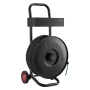 Banding Strapping Cart, Fit for PET / PP / Polyester Strapping Coils with 20.3 cm Core Size, Heavy Duty Strapping Dispenser Equi