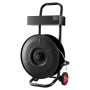 Banding Strapping Cart, Fit for PET / PP / Polyester Strapping Coils with 20.3 cm Core Size, Heavy Duty Strapping Dispenser Equi