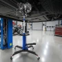 Hydraulic Transmission Jack, 1660 lbs / 0.75 Ton Lifting Capacity Telescoping Transmission Jack with Foot Pedal, 360° Swivel Whe
