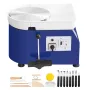 Pottery Wheel 27.9 cm Ceramic Wheel Foot Pedal Sculpting Tools Apron 350W