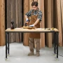 1524 mm justerbar arbejdsbænk, 907 kg belastning, arbejdsbænk