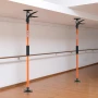 Kabinet Jack støttestang, 8-pak, 116-290 cm stål teleskopisk