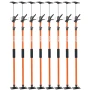 Kabinet Jack støttestang, 8-pak, 116-290 cm stål teleskopisk