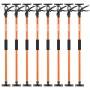 Cabinet Jack Support Pole, 8-Pack, 116-290 cm Steel Telescopic Quick Support Rod, Adjustable 3rd Hand System up to 70 kg Capacit
