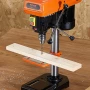 203.2mm Benchtop Drill Press, 500W Induction Motor, Tabletop Drilling Machine with 500 / 890 / 1400 / 1900 / 2500 RPM Adjustable