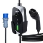 Mobile Wallbox, 7.4 kW 32A, Type 2 Portable EV Charger, Single Phase Electric Vehicle Car Charger with 6 m Charging Cable, CEE P